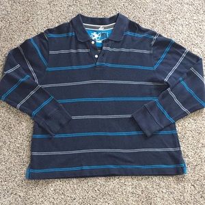 Long Sleeve Polo Shirt - Size L